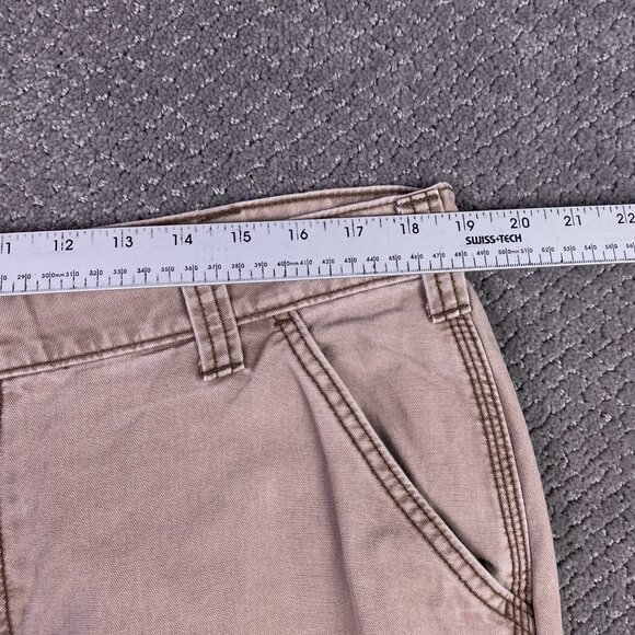 Carhartt Relaxed Fit Cargo Pants Men's 38 x 32 Fits 38 x 30.5 Beige 100272 908 - Picture 10 of 14